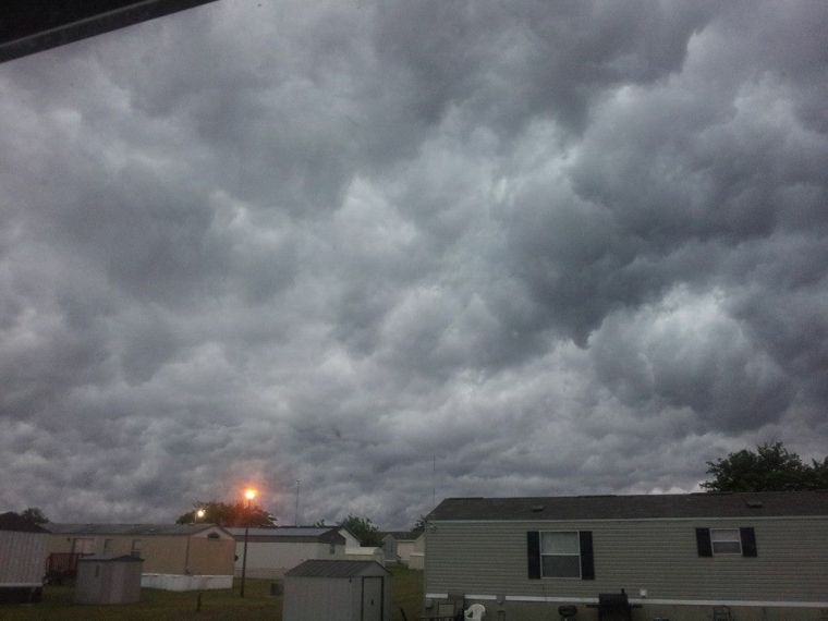 Storm brewing in Killeen on 5/12/2014